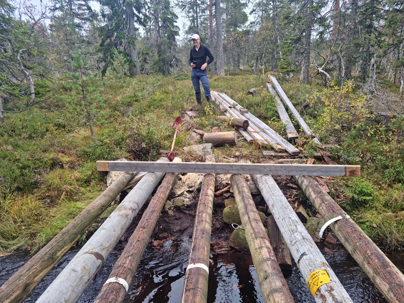 I vater og vel så det. Lars Petter Fjeld ser fornøyd ut. Foto: Pål Heldrup Rasmussen.